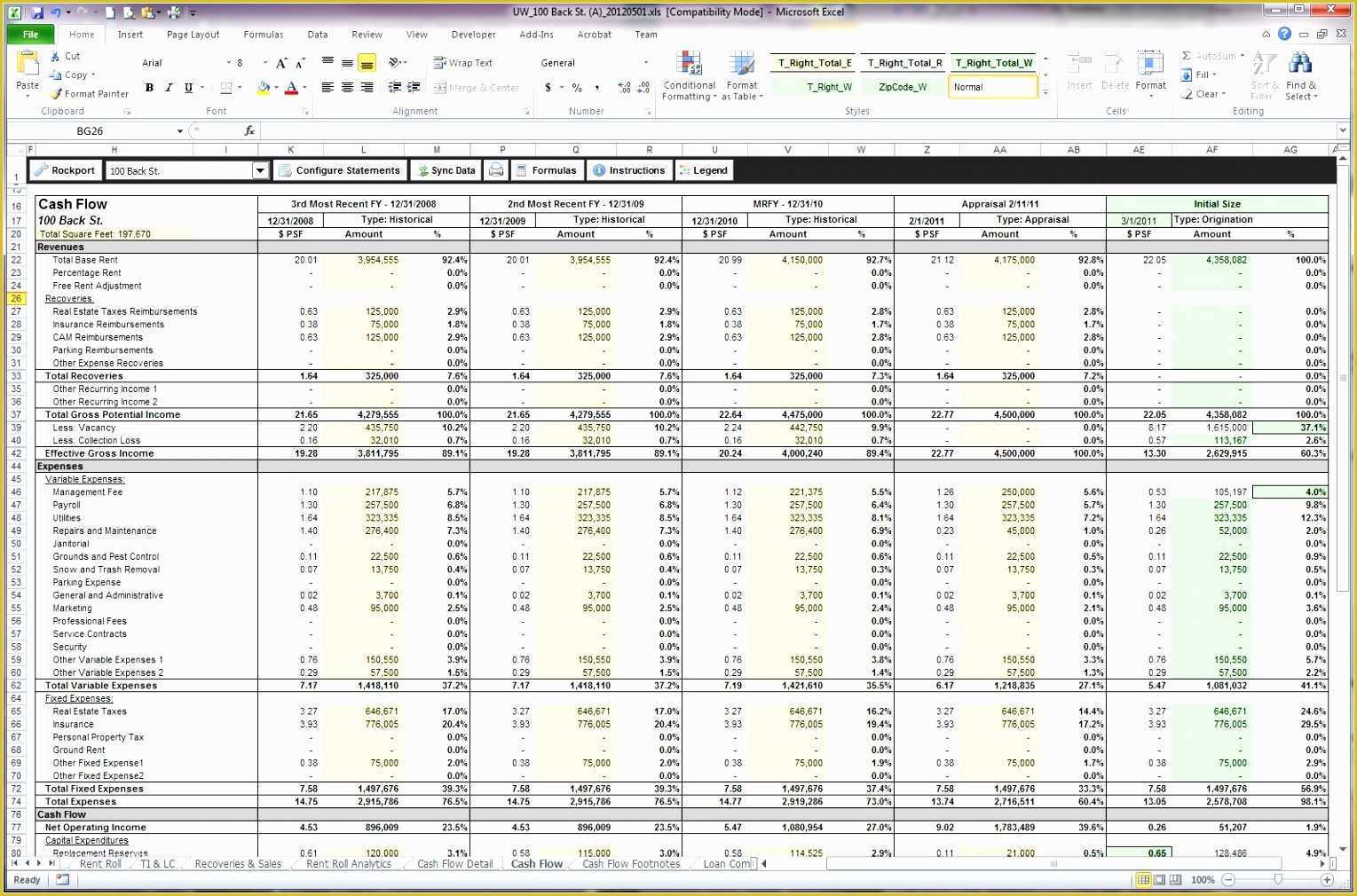 Free Cash Flow Analysis Template Of 8 Discounted Cash Flow Analysis Excel Template Iitrt