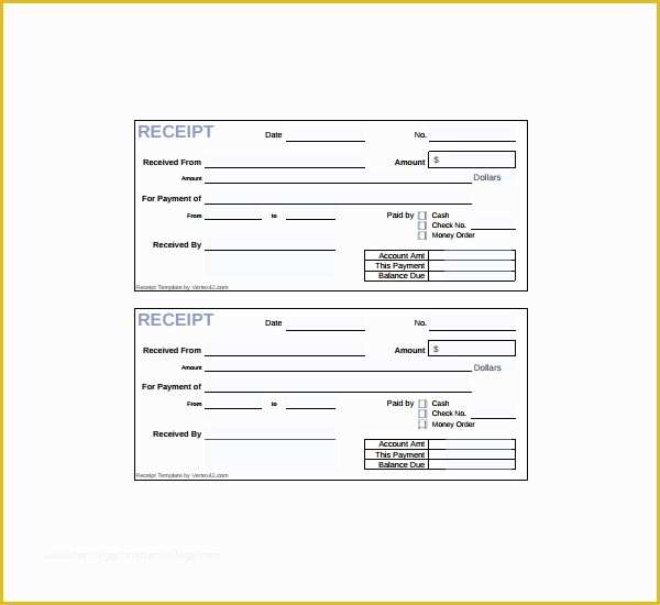 Free Cash Receipt Template Of 7 Money Cash Receipt Templates Pdf