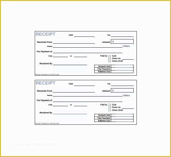 Free Cash Receipt Template Of 7 Money Cash Receipt Templates Pdf