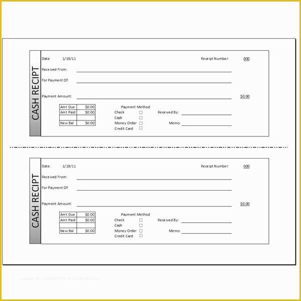 Free Cash Receipt Template Of Download A Free Cash Receipt Template for Word or Excel