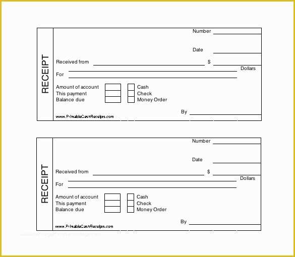 Free Cash Receipt Template Of Receipt Template Doc for Word Documents In Different Types