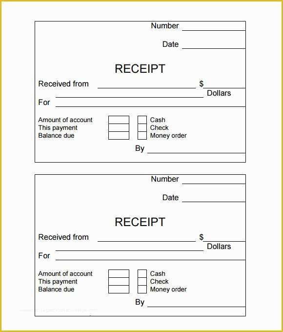Free Cash Receipt Template Of Simple Receipt Template 10 Free Samples Examples format