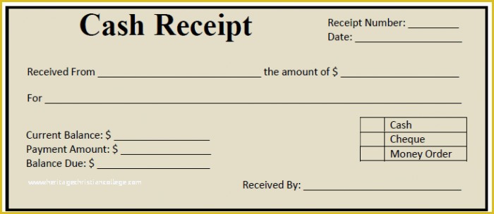 Free Cash Receipt Template Word Doc Of 50 Free Receipt Templates Cash Sales Donation Taxi