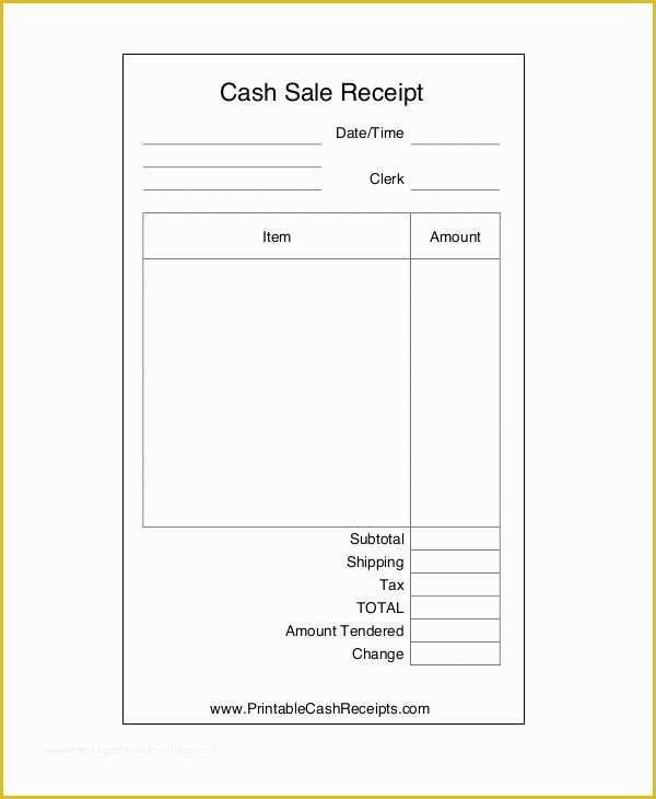 Free Cash Receipt Template Word Doc Of Cash Receipt Template 15 Free Word Pdf Documents