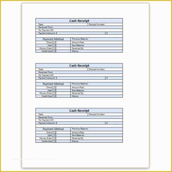 Free Cash Receipt Template Word Doc Of Download A Free Cash Receipt Template for Word or Excel