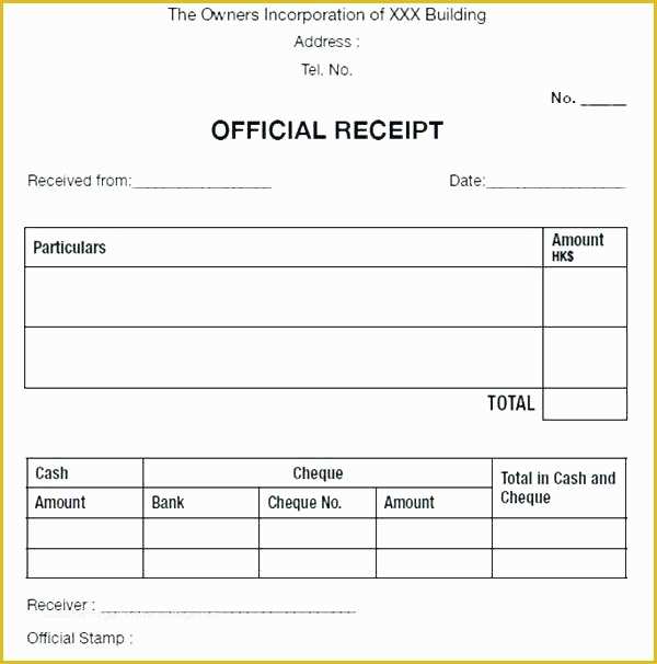 Free Cash Receipt Template Word Doc Of Invoice Template Vat Invoices Vat Receipt Manual