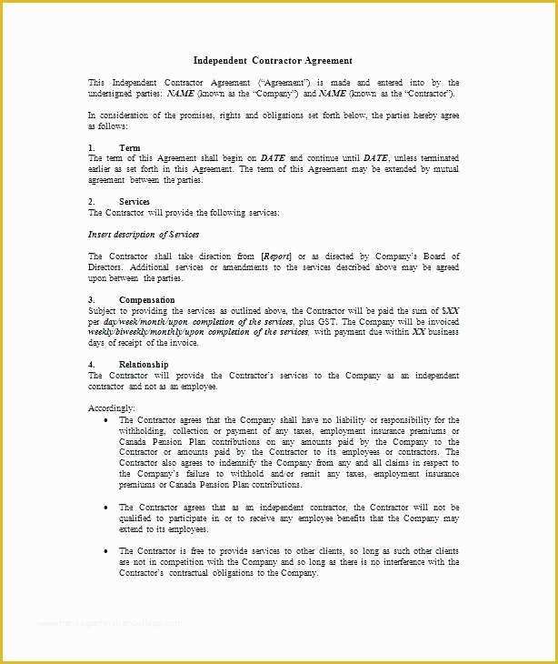 Free Casual Employment Contract Template Of Casual Employment Contract Template – Ensitefo