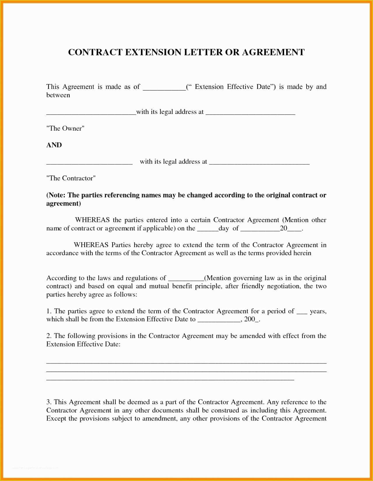 Free Casual Employment Contract Template Of Parent Letter to Child Template Examples