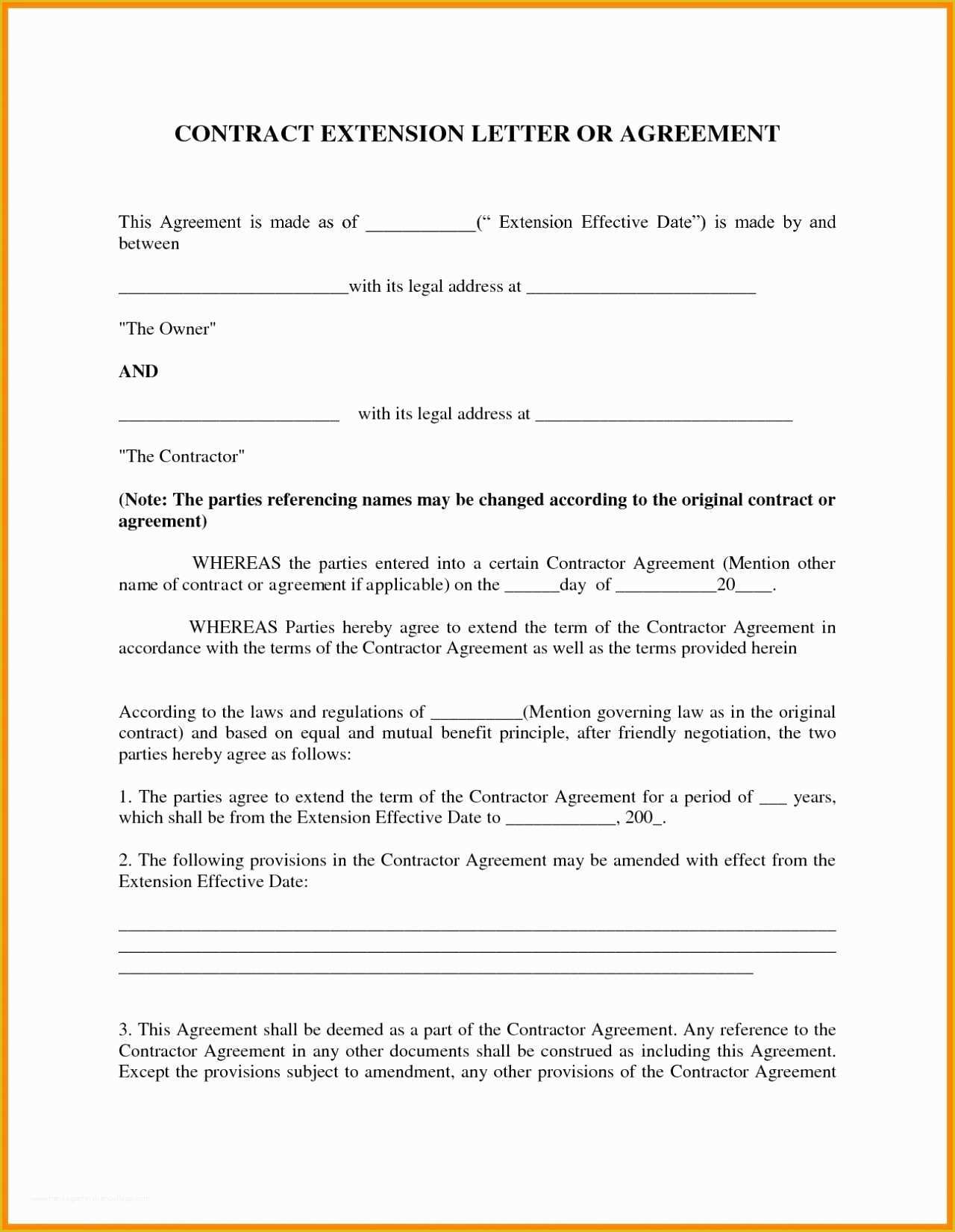 Free Casual Employment Contract Template Of Parent Letter to Child Template Examples