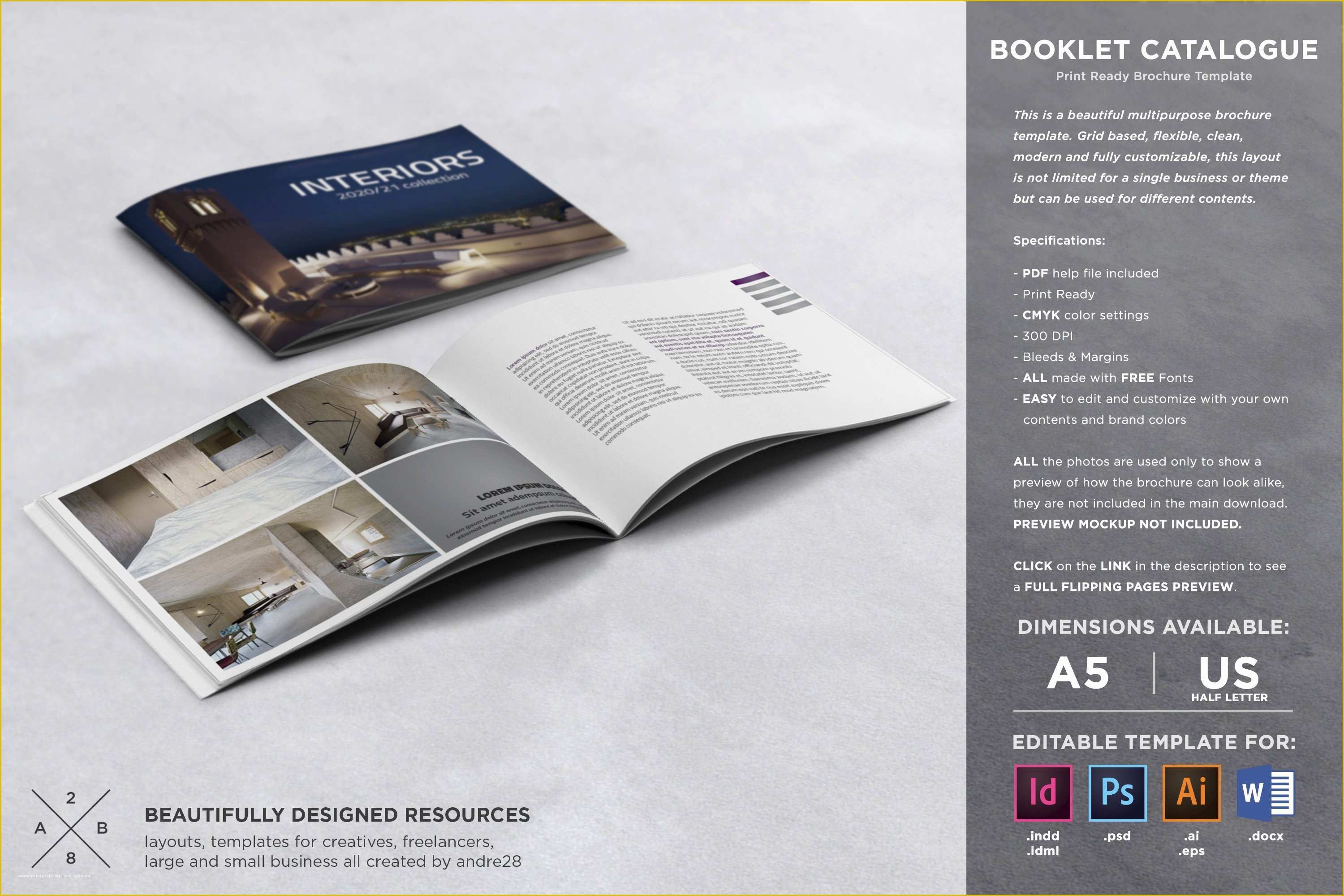 Free Catalog Template Of Booklet Catalogue Template Brochure Templates Creative