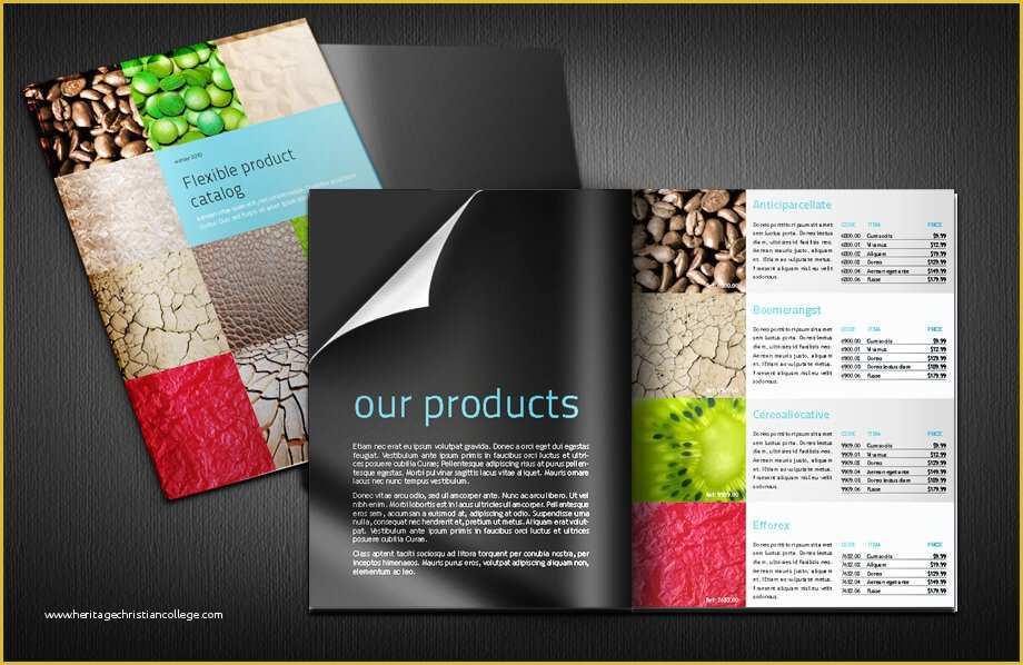 Free Catalog Template Of Flexible Product Catalogue Indesign Template