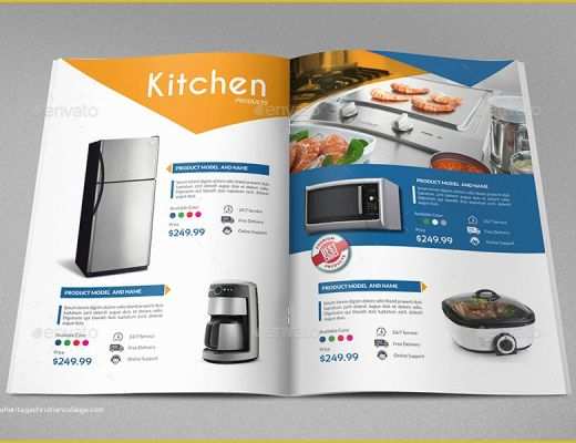 Free Catalog Template Of Products Catalog Brochure Template Vol2 24 Pages by