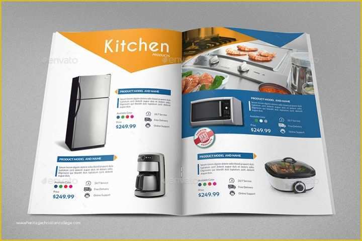 Free Catalog Template Of Products Catalog Brochure Template Vol2 24 Pages by