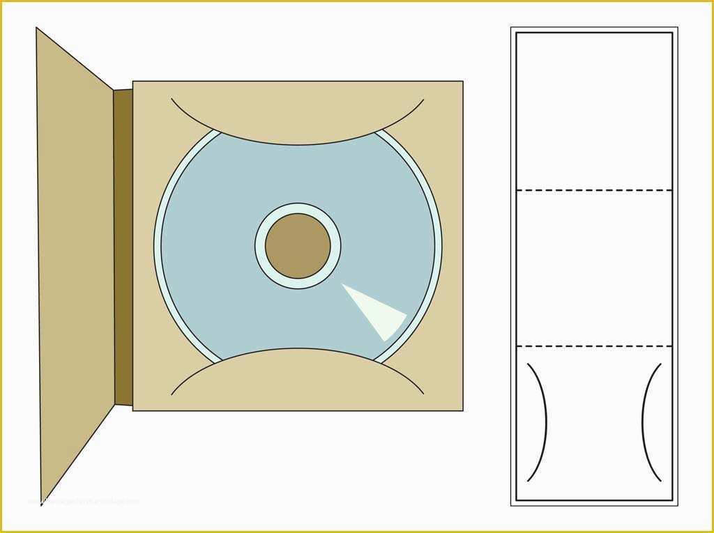 Free Cd Jewel Case Template Of Cd Case Template Vector Art & Graphics