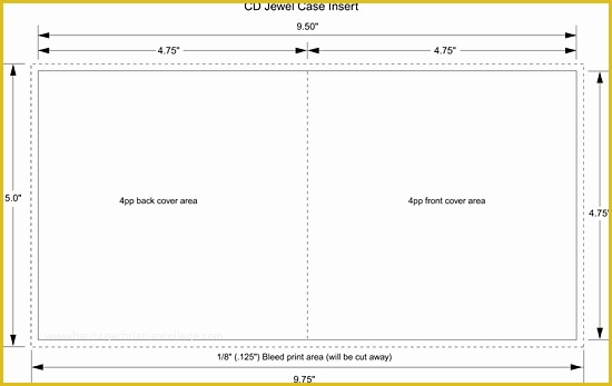 Free Cd Jewel Case Template Of Jewel Case Insert Cd Template for Cd Duplication and Cd