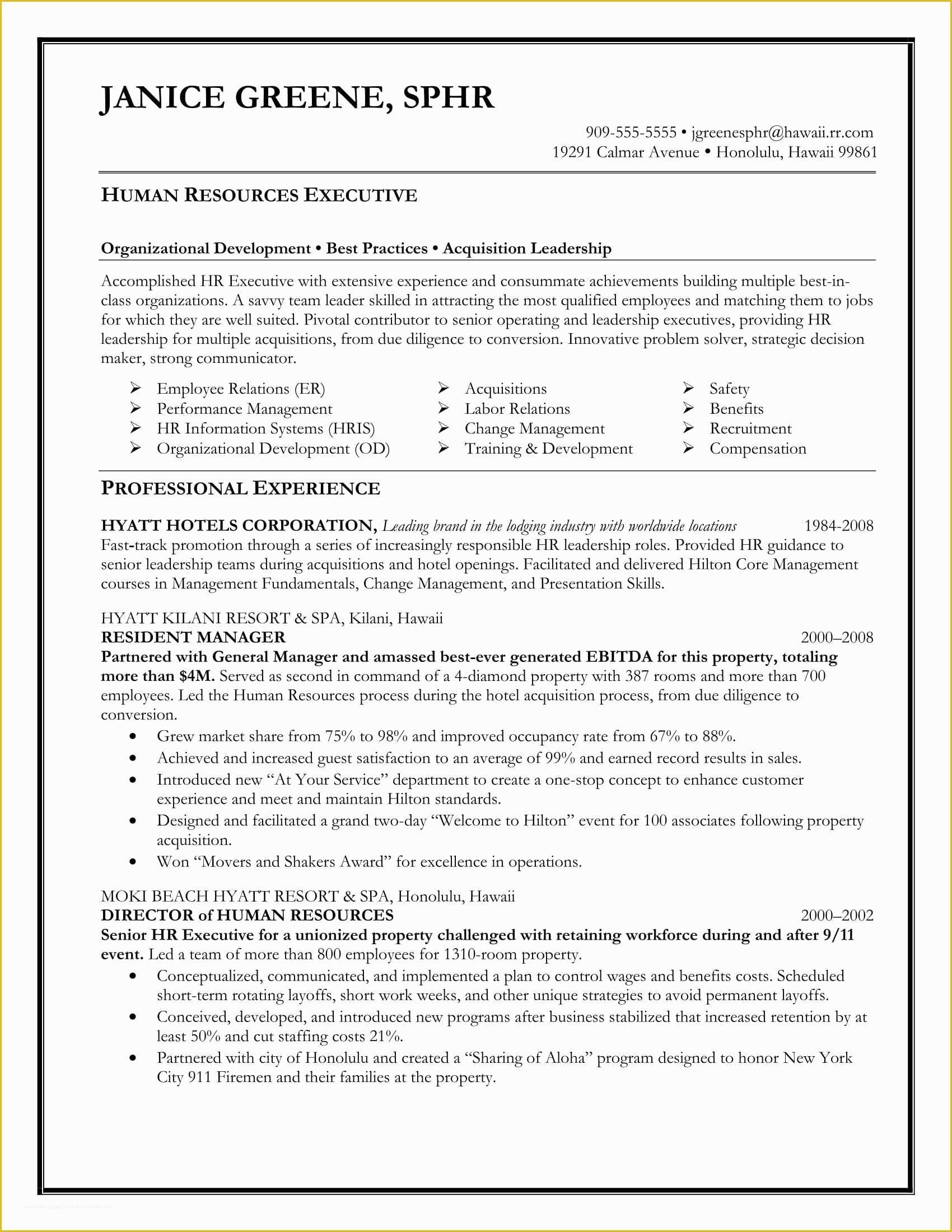 Free Ceo Resume Templates Of 24 Best Sample Executive Resume Templates Wisestep