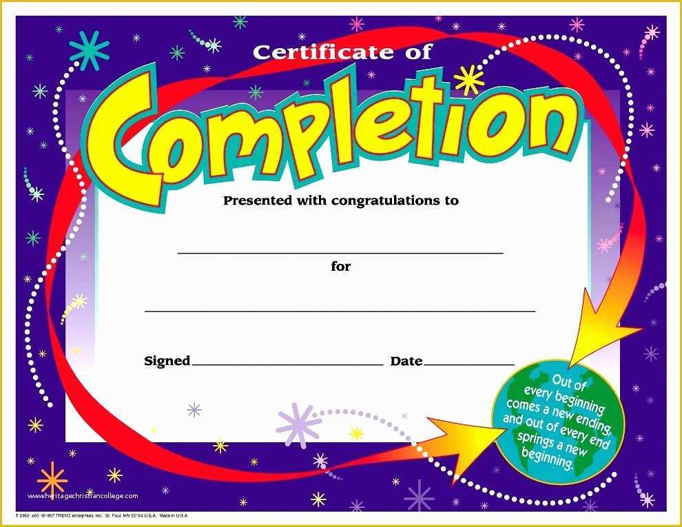 Free Certificate Templates for Students Of Award Certificate Template for Kids Templates Station