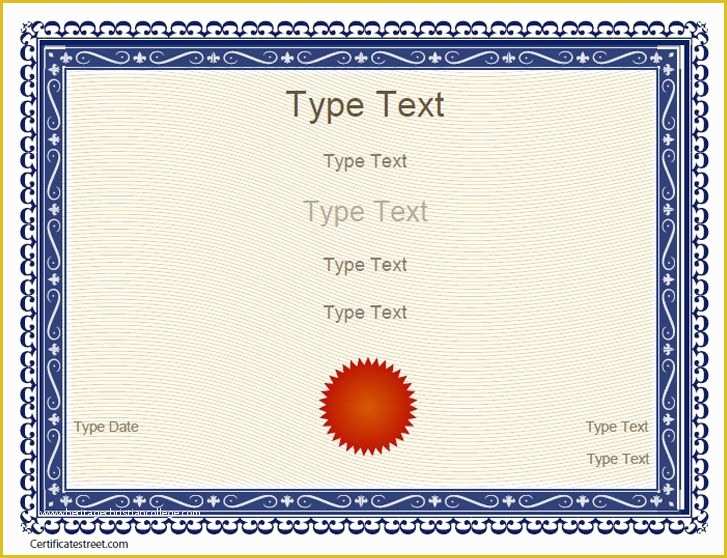 Free Certificate Templates for Students Of Free Certificate Templates