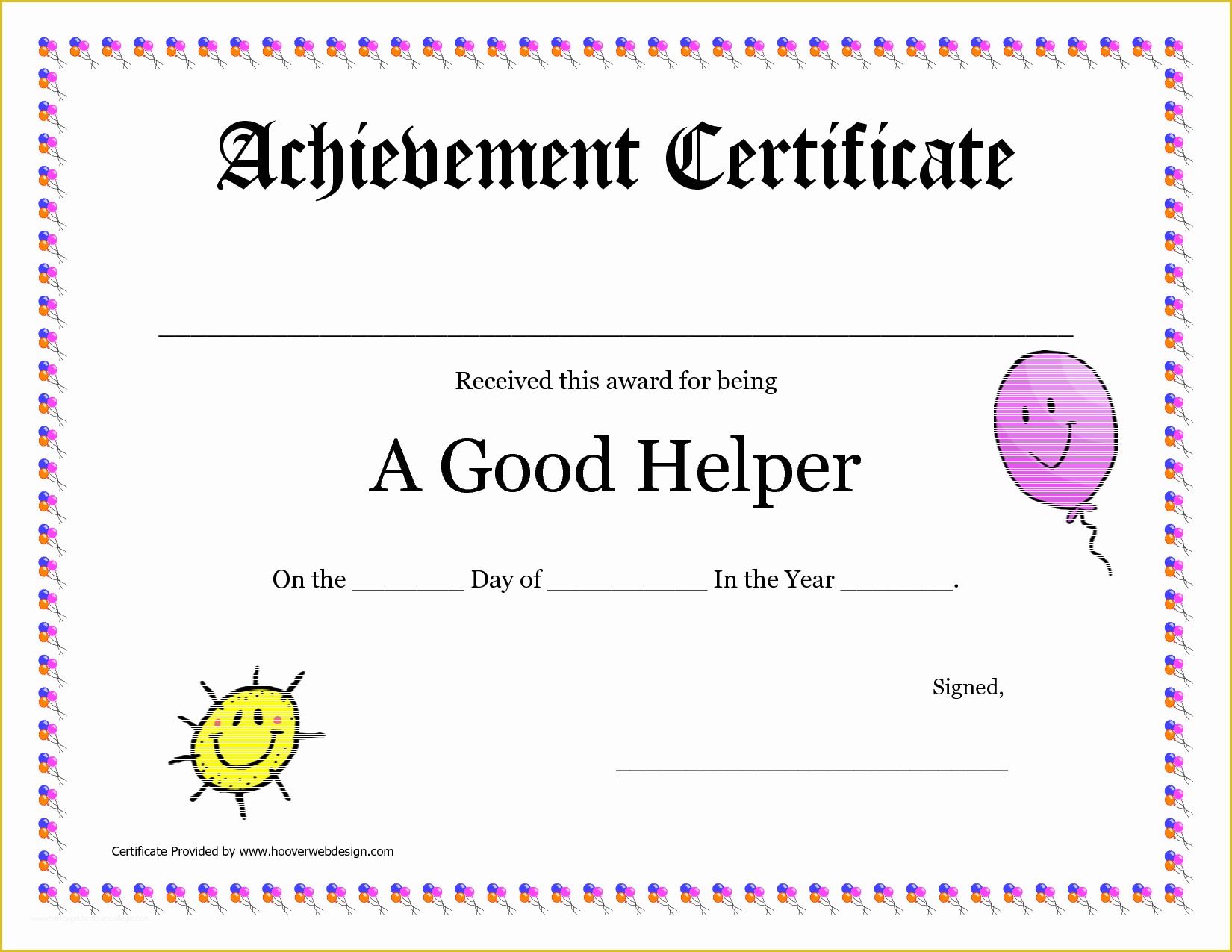 Free Certificate Templates for Students Of Printable Award Certificates for Teachers