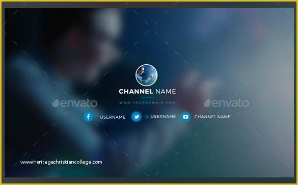Free Channel Art Template Of 25 Channel Art Templates – Free Sample Example
