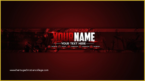 Free Channel Art Template Of Channel Art Based Miniminter On Behance