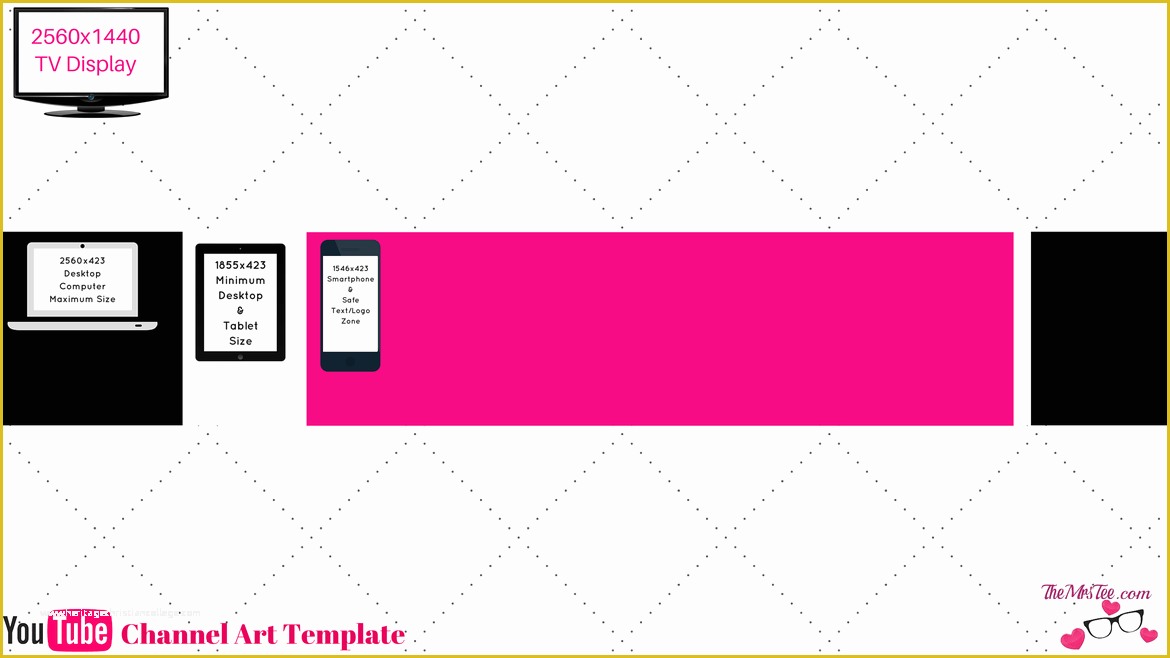 Free Channel Art Template Of Free Channel Art Template