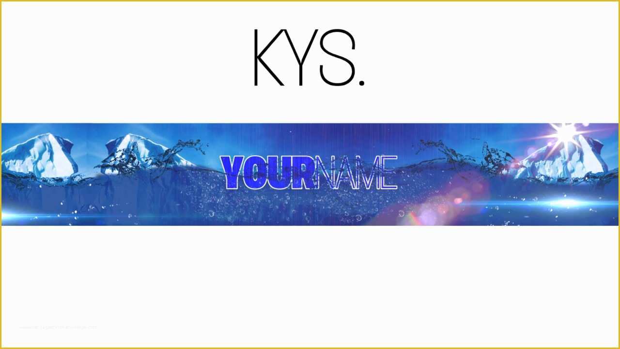 Free Channel Art Template Of Free Epic Youtube Banner Channel Art Template [gimp