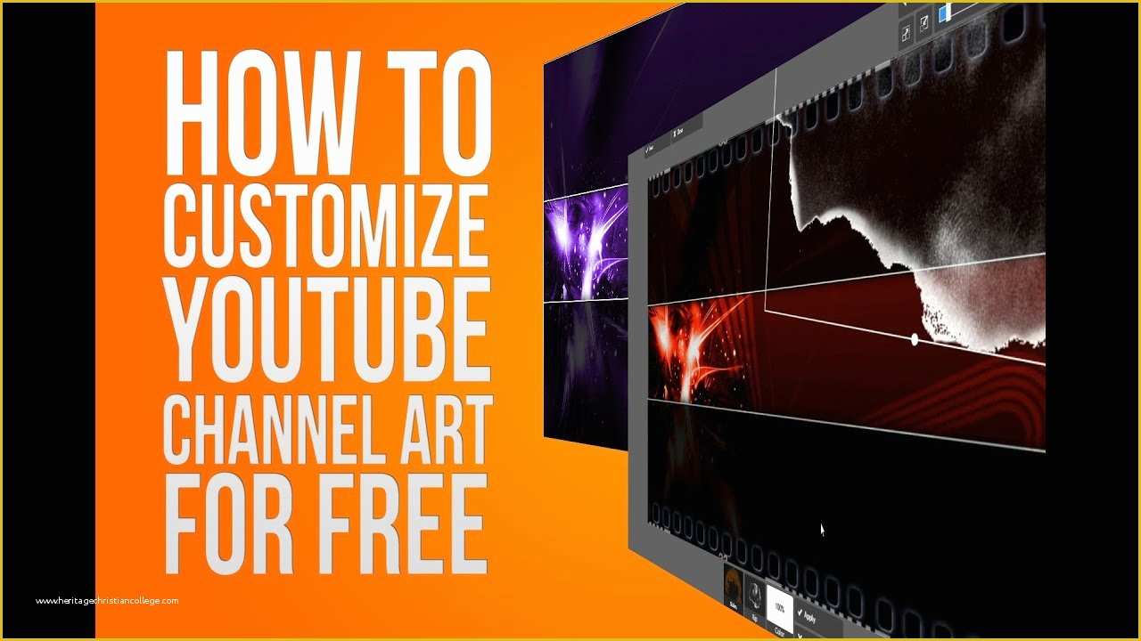 Free Channel Art Template Of How to Customize Channel Art for Free Line