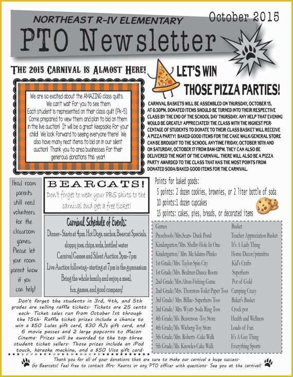 Free Charity Newsletter Template Of Best 25 School Newsletters Ideas On Pinterest