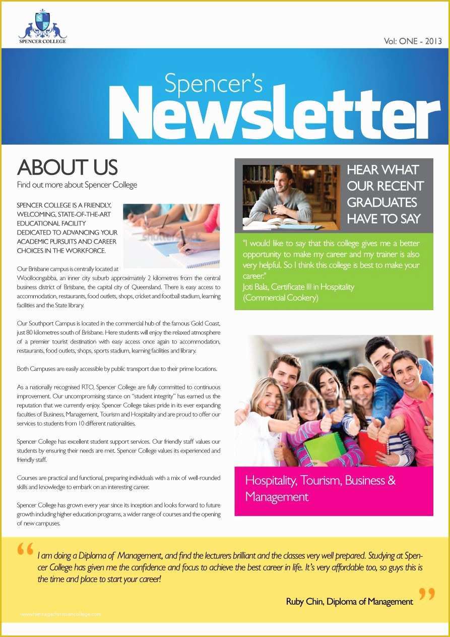 Free Charity Newsletter Template Of Newsletter Design Google Search