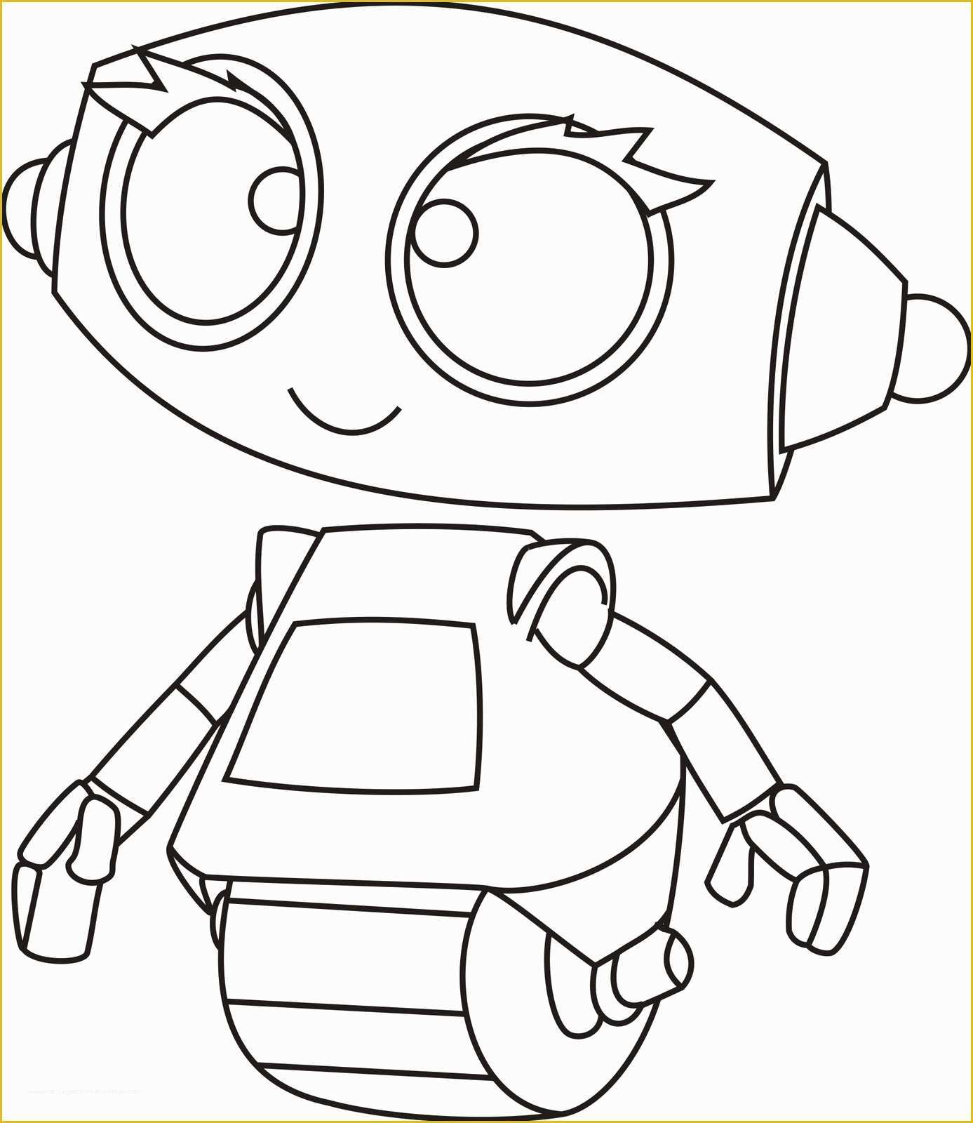 Free Chatbot Templates Of Robot Printable Coloring Pages