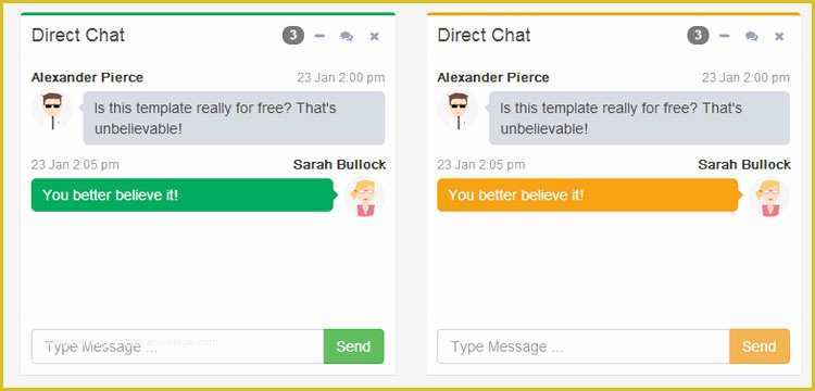 Free Chatting Website Templates Of 10 Free Bootstrap Chat Box Templates Designerslib