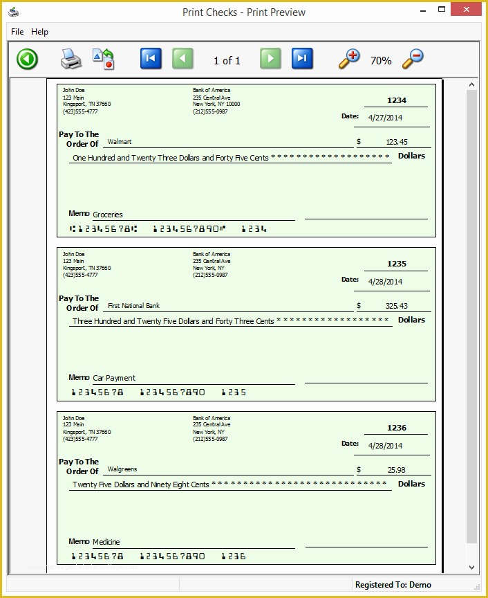 Free Check Printing Template Of 10 Payroll Check Printing Template