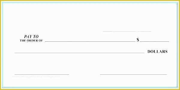 Free Check Printing Template Of Blank Check Template Free Word Vector Novelty Cheque