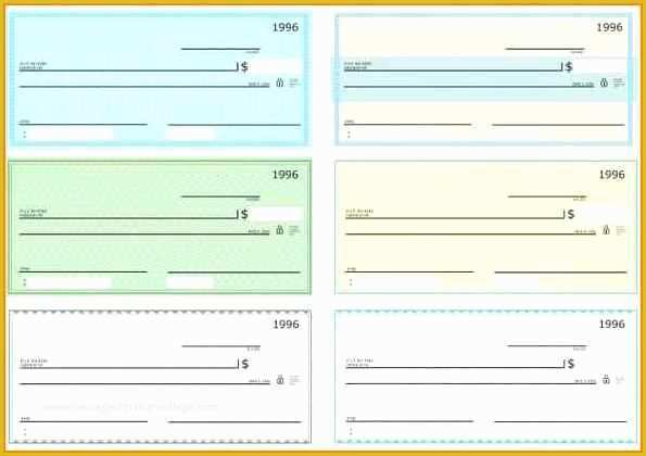 Free Check Printing Template Of Blank Checks Pdfeck Template Pdf Blank Check Template