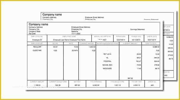 Free Check Stub Maker Template Of 6 Free Paycheck Stub Maker