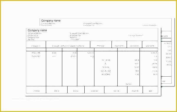 Free Check Stub Maker Template Of Check Stub Template Free – Puebladigital
