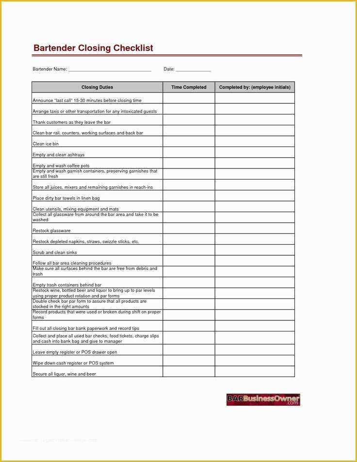 Free Checklist Template Of 7 Best Checklist Template Images On Pinterest