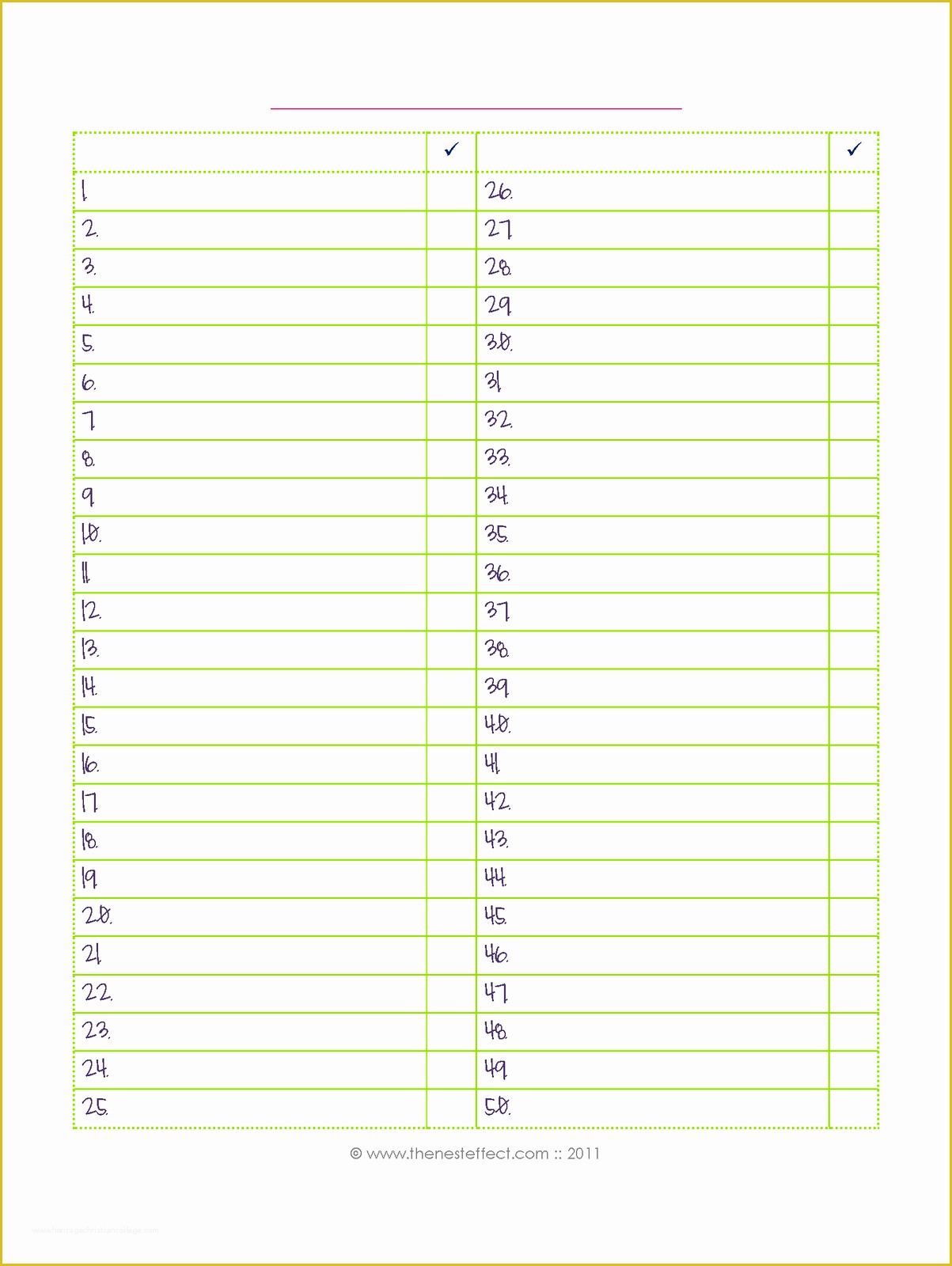 Free Checklist Template Of Blank Checklist Template Mughals