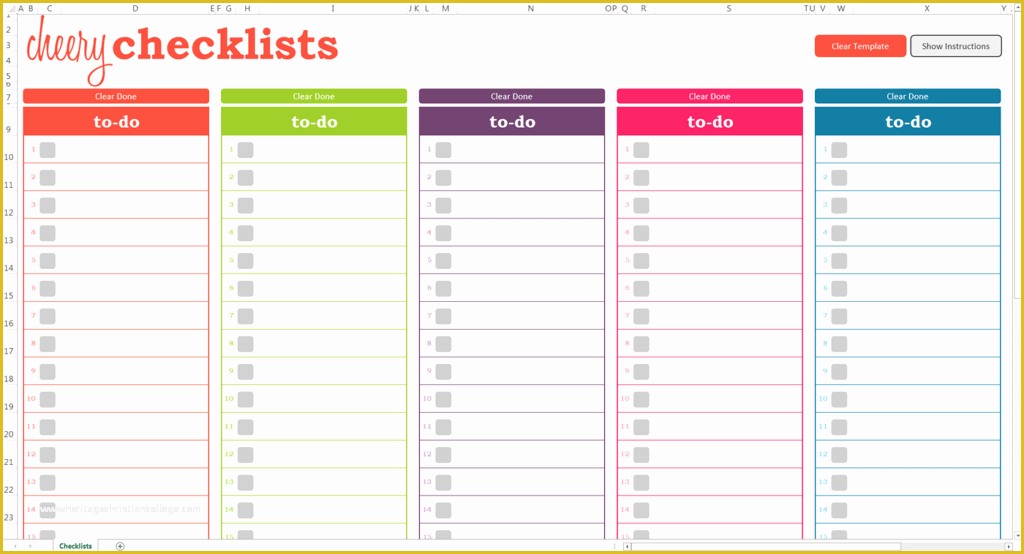 Free Checklist Template Word Of 13 Checklist Templates Word Excel Pdf formats