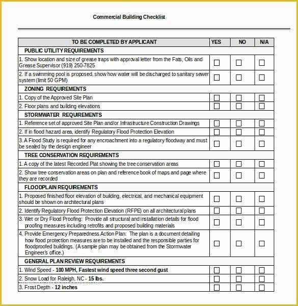 Free Checklist Template Word Of 15 Word Checklist Templates Free Download