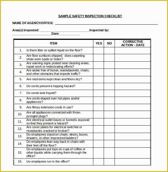 Free Checklist Template Word Of 15 Word Checklist Templates Free Download