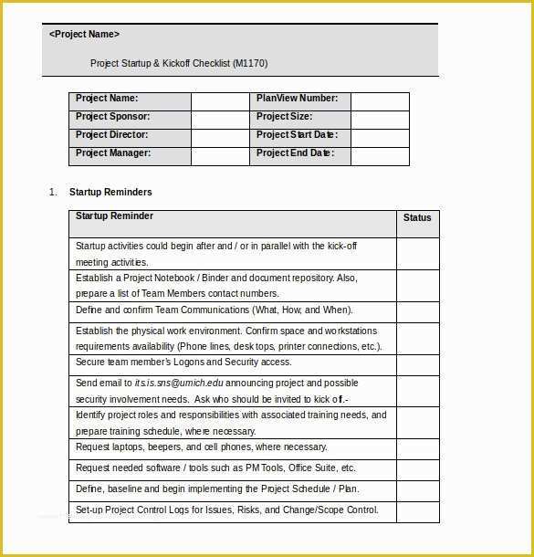 Free Checklist Template Word Of 34 Word Checklist Templates