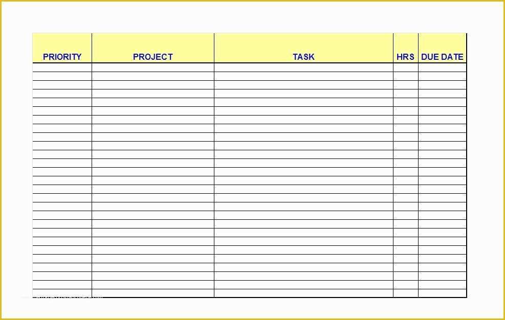 Free Checklist Template Word Of 50 Printable to Do List &amp; Checklist Templates Excel Word