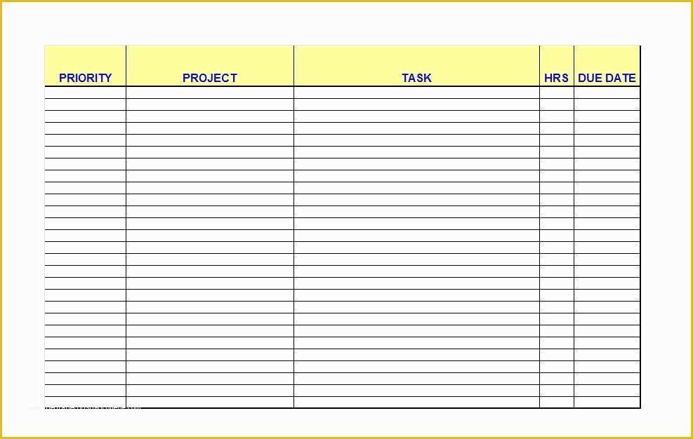 Free Checklist Template Word Of 50 Printable to Do List & Checklist Templates Excel Word