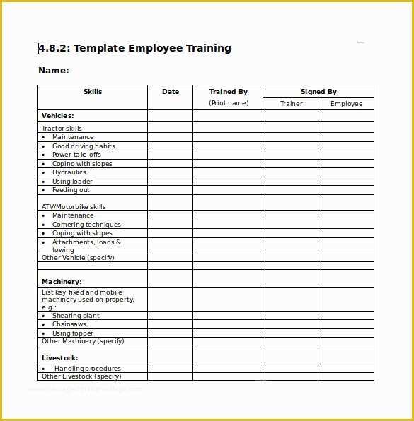 Free Checklist Template Word Of Training Checklist Sample 14 Documents In Pdf Word
