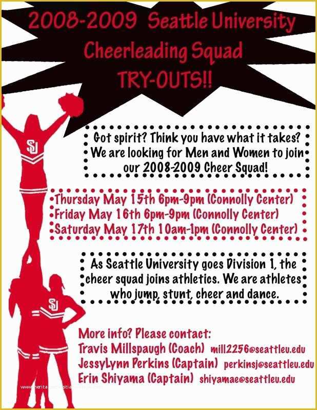 Free Cheerleading Tryout Flyer Template Of Cheer Tryout Flyer Related Keywords Cheer Tryout Flyer