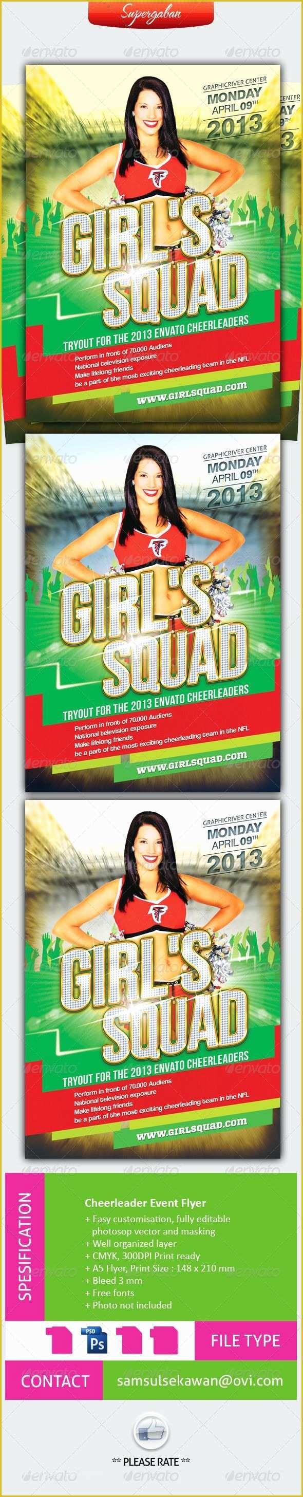 Free Cheerleading Tryout Flyer Template Of Cheerleader Tryout Flyer Publication Ideas