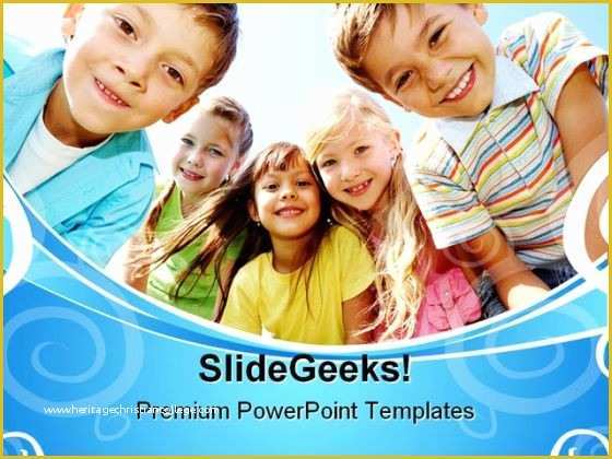 Free Child Care Powerpoint Templates Of Happy Children Nature Powerpoint Templates and Powerpoint