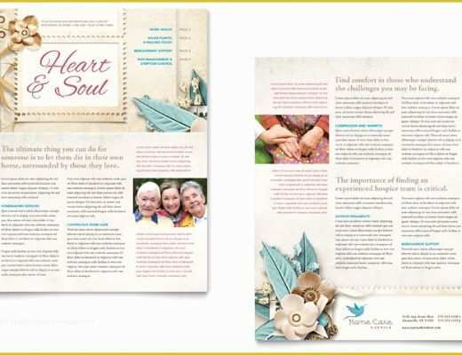 Free Child Care Powerpoint Templates Of Hospice &amp; Home Care Newsletter Template Word &amp; Publisher